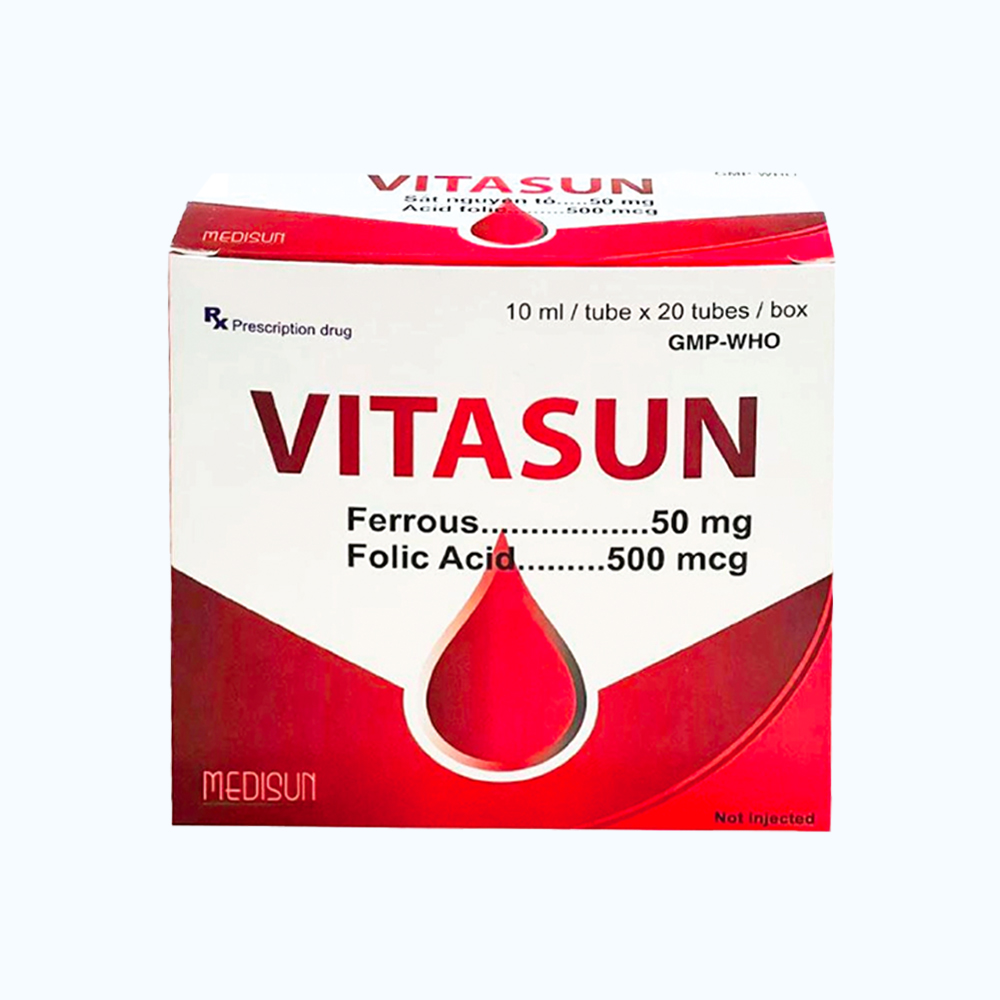 VITASUN VIAL ORL 50MG /50010ML 20 ( Hop 20 ong)