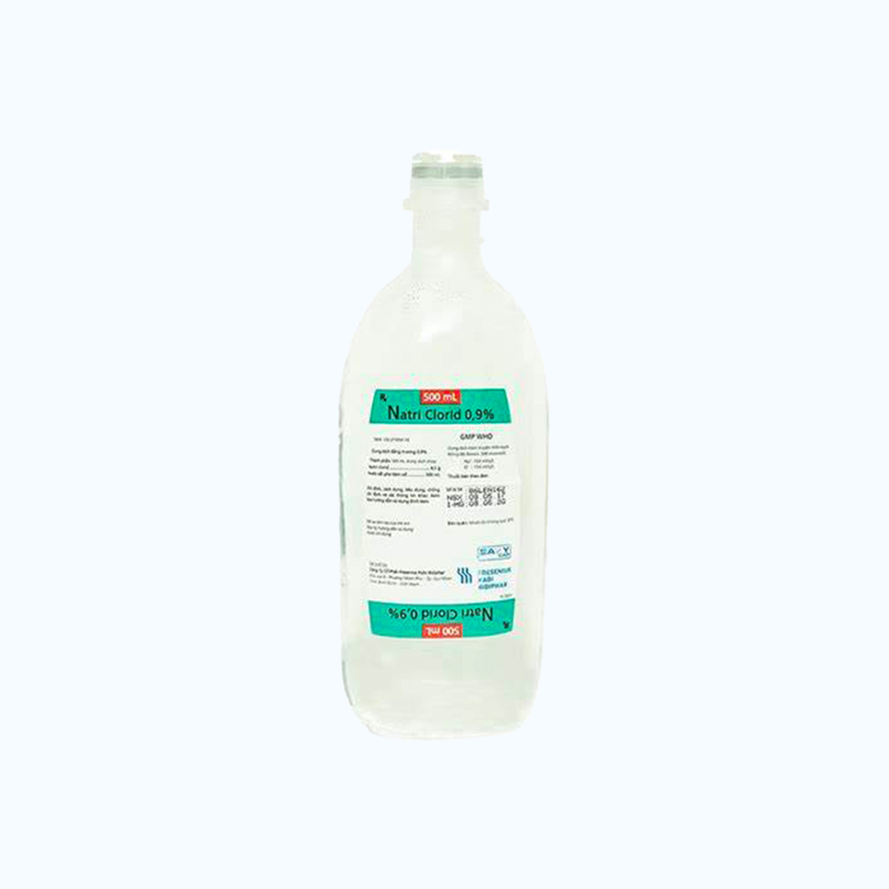 NATRI CLORID INF PLS BTTL 0.9% 500ML 1