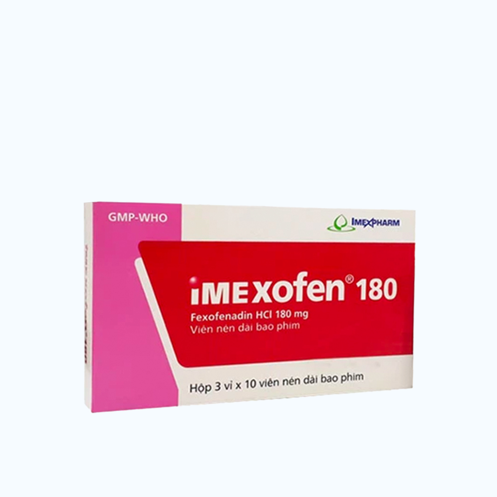 IMEXOFEN TAB F.C 180MG (Hop 3 Vi x 10 Vien)