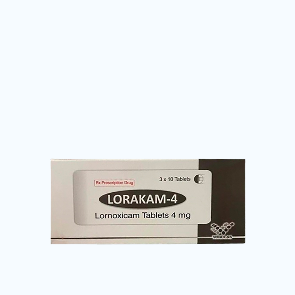 Lorakam  4mg Windlas (Hộp 3 Vỉ x 10 Viên)