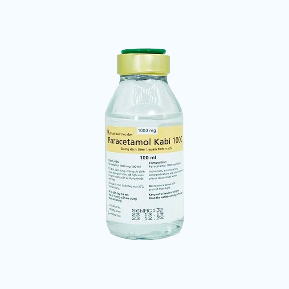 PARACETAMOL KABI INF 10MG /ML100ML 1