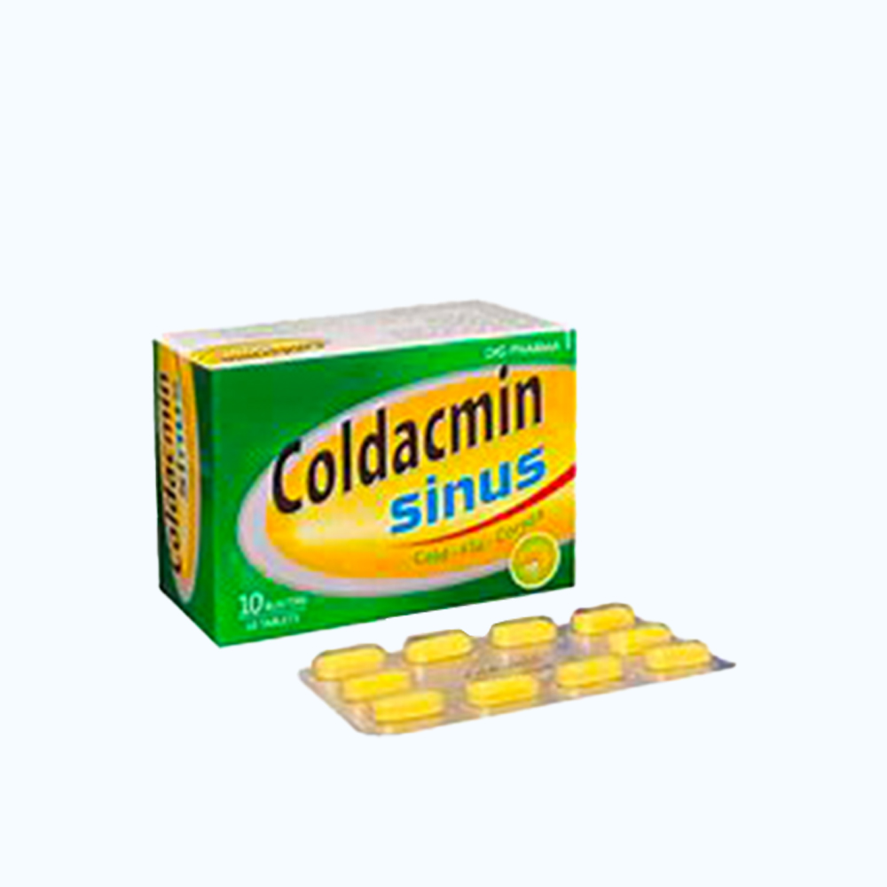 COLDACMIN SINUS (Hop 10 Vi x 10 Vien)