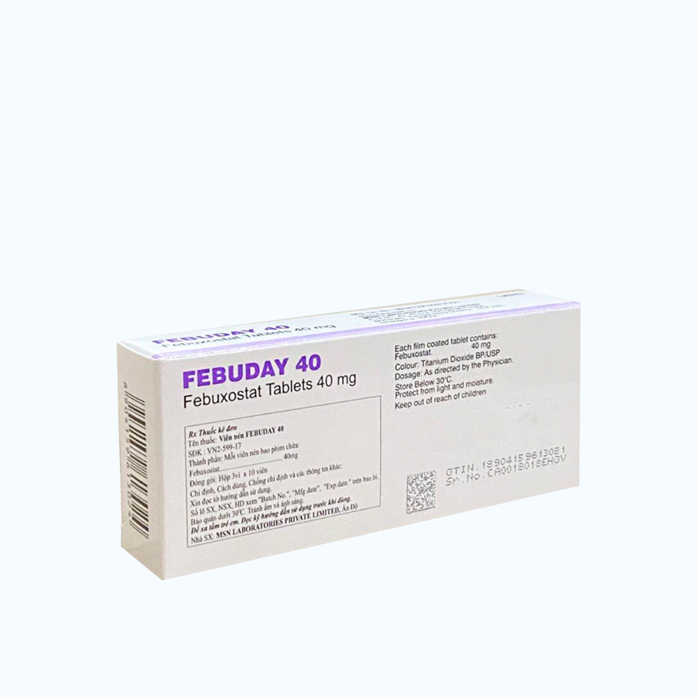 FEBUDAY TAB F.C 40MG BOX 30