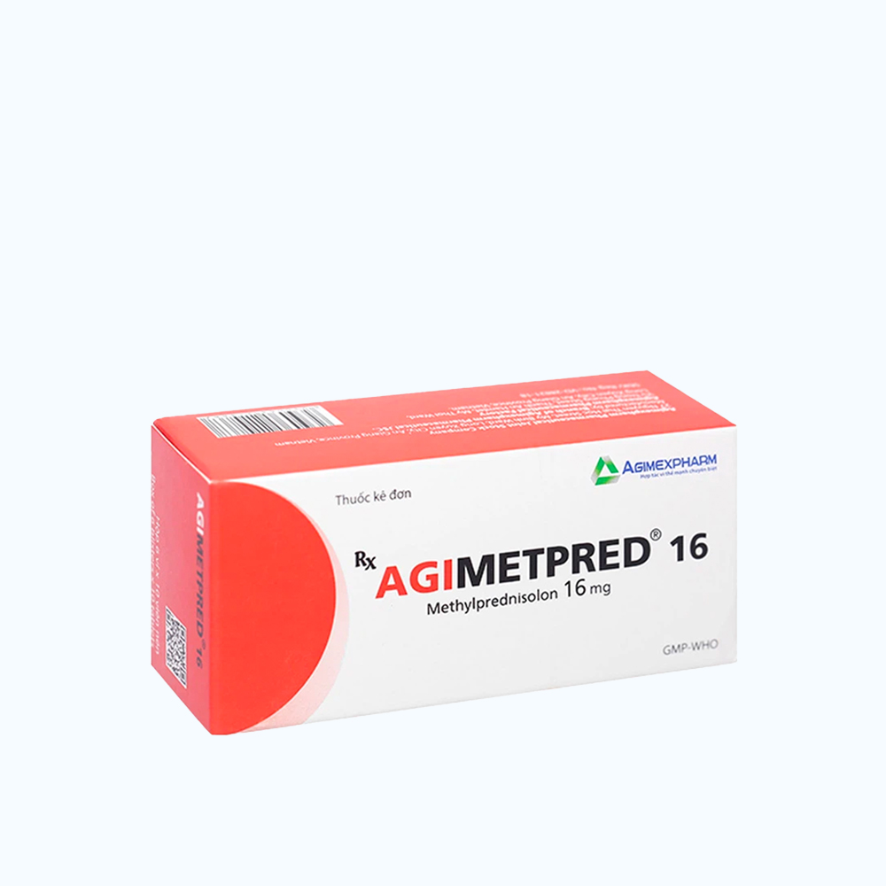 AGIMETPRED TAB 16MG (6Vi x 10Vien)