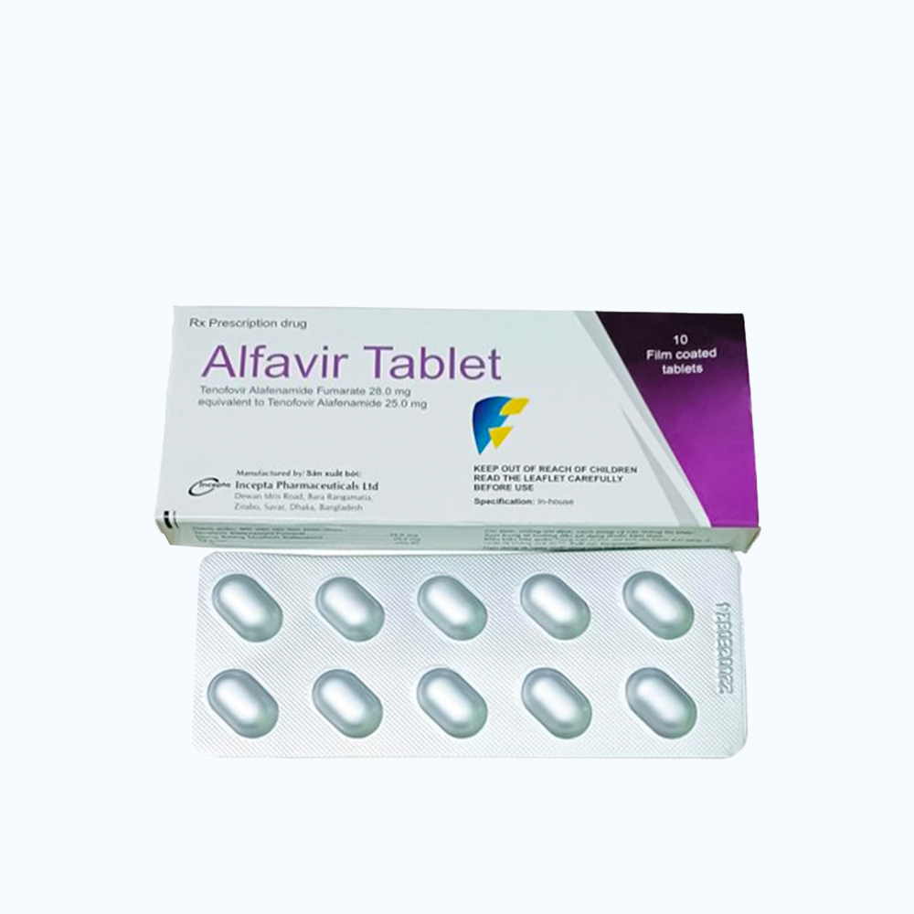 Alfavir Tablet Incepta (10 viên)