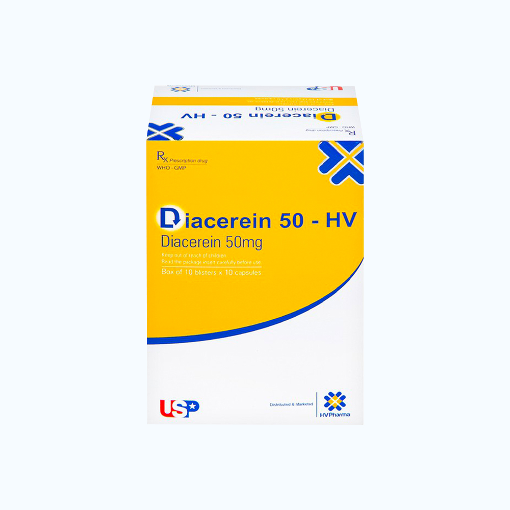 DIACEREIN-HV CAPS 50MG BOX 100