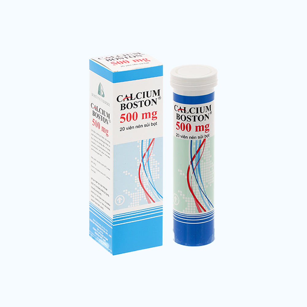 CalciumBoston 500mg ( Tuyp 20 vien)