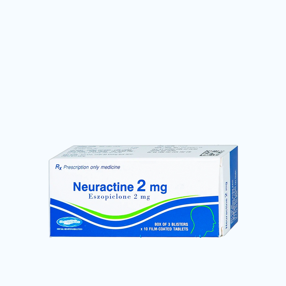 Neuractine 2mg (3Vi x 10Vien)