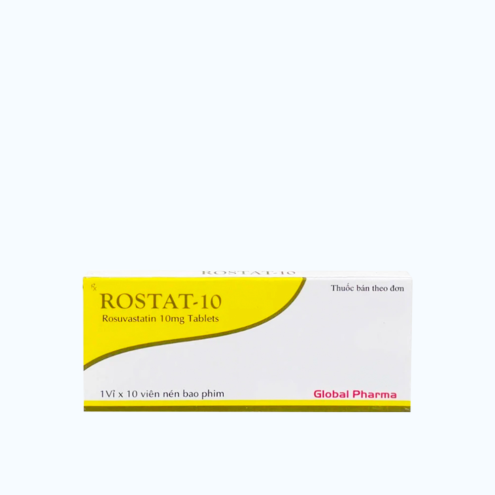 Rostat – 10 (Hộp 1 vỉ x 10 viên)