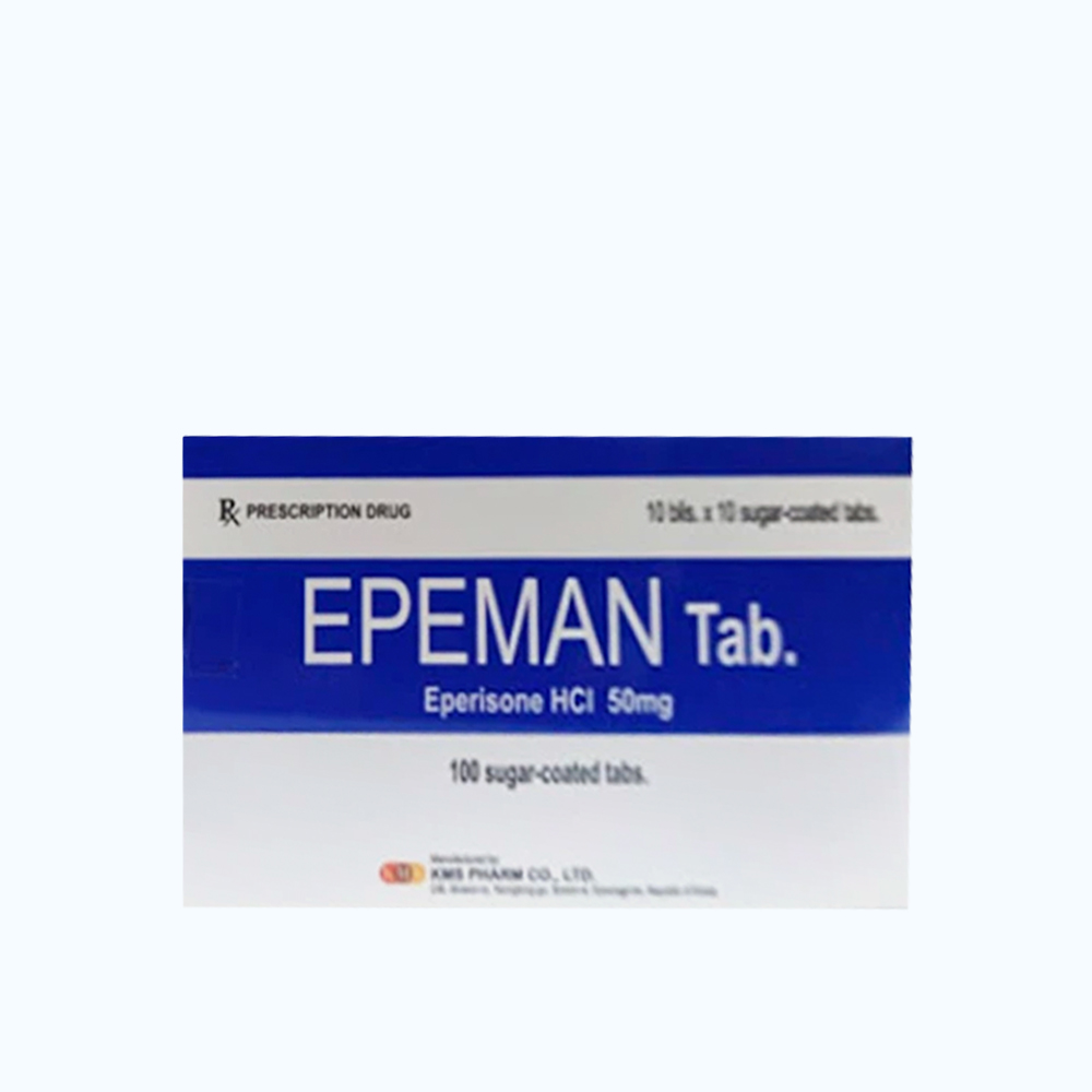 Epeman 50mg (Hộp 10 vỉ x 10 viên)