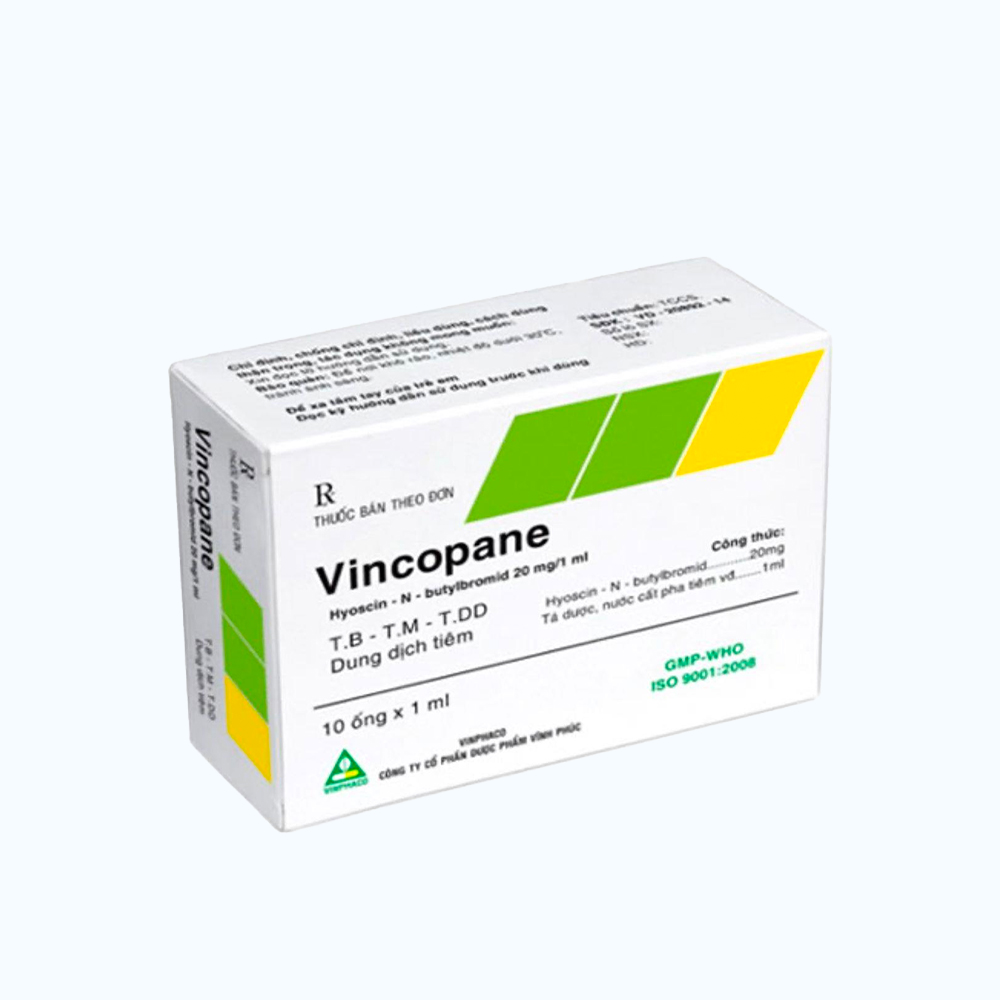 Vincopane 20mg/ml Vinphaco (Hộp 10 ống x 1ml)