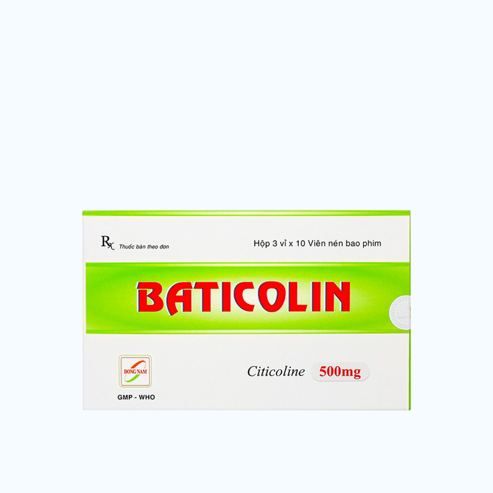 Baticolin 500mg (3vix10vien) Dong Nam