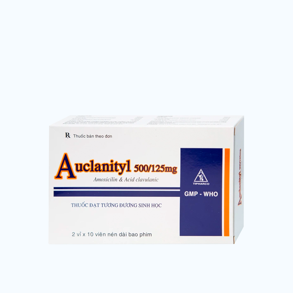 Auclanityl 500mg/125mg (Hop 20 Vien)
