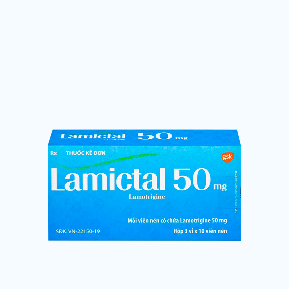 Lamictal 50mg (3Vi x 10Vien)