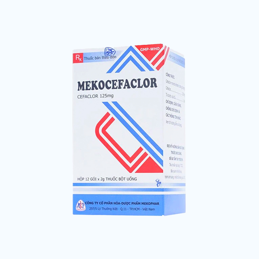 Mekocefaclor 125mg (Hop 12 goi)