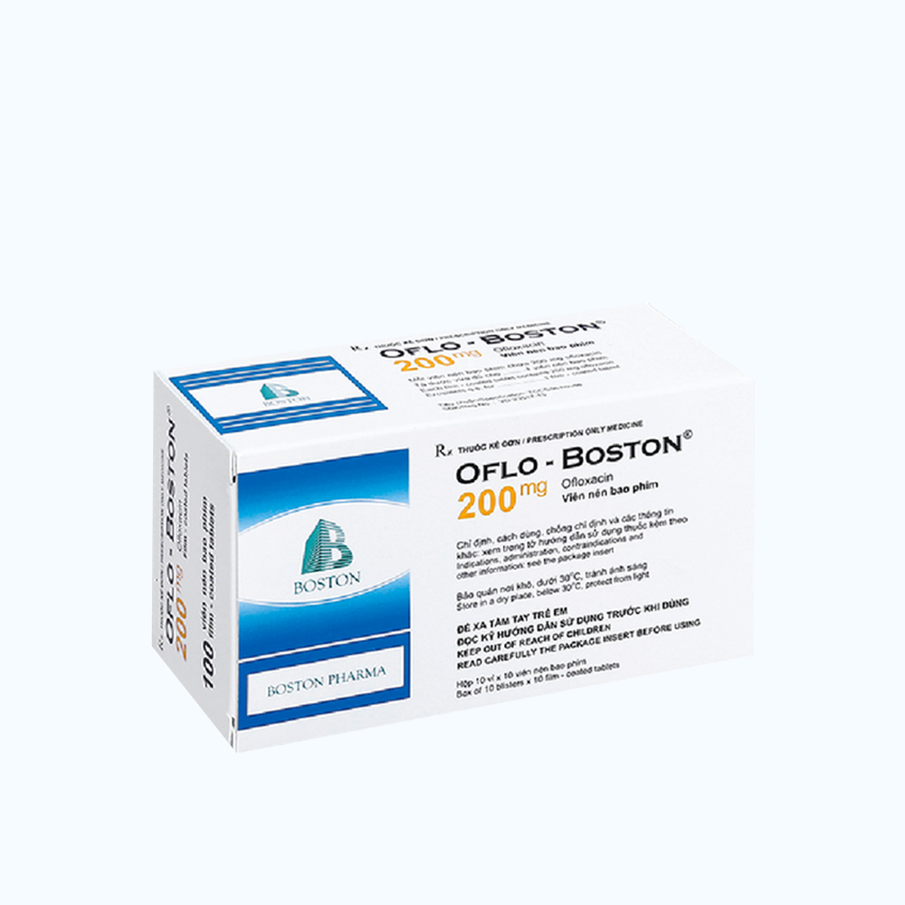 OFLO TAB 200MG (10Vix10Vien)
