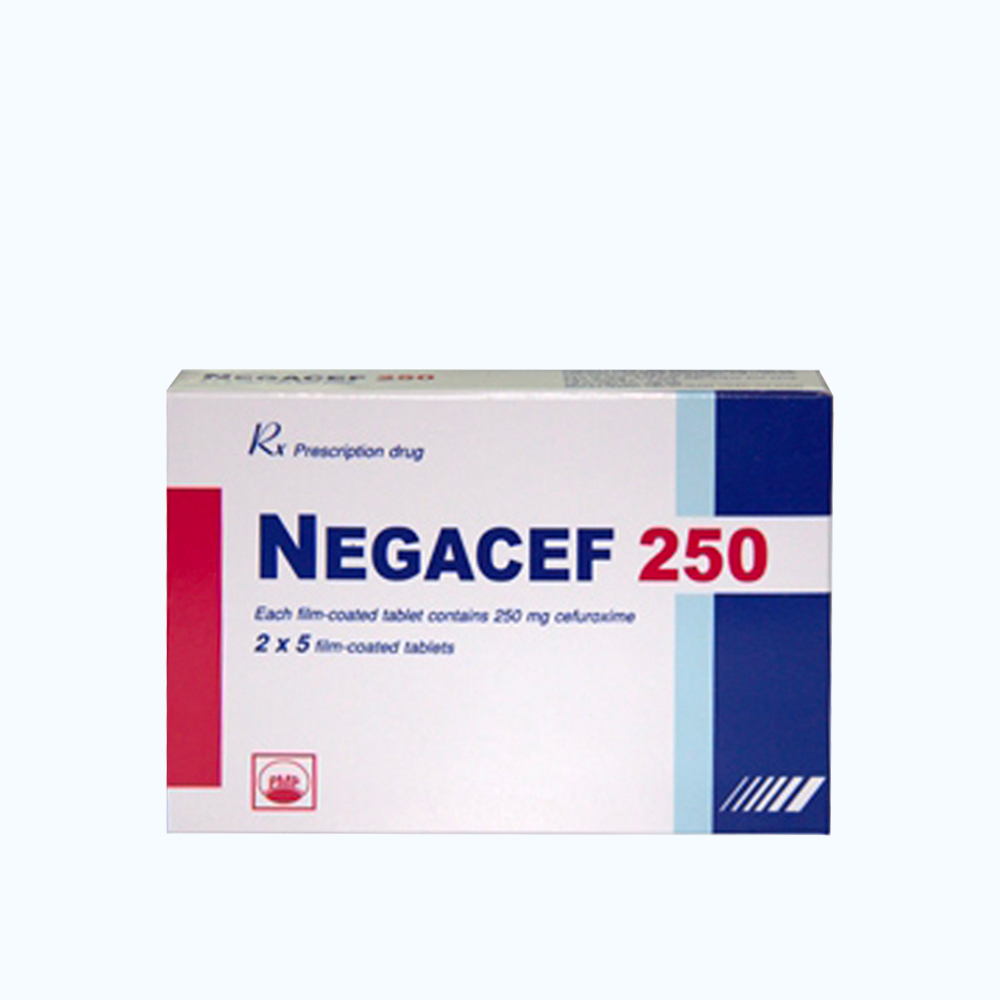 NEGACEF CAPL F.C 250MG BOX 10 PYMEPHARCO