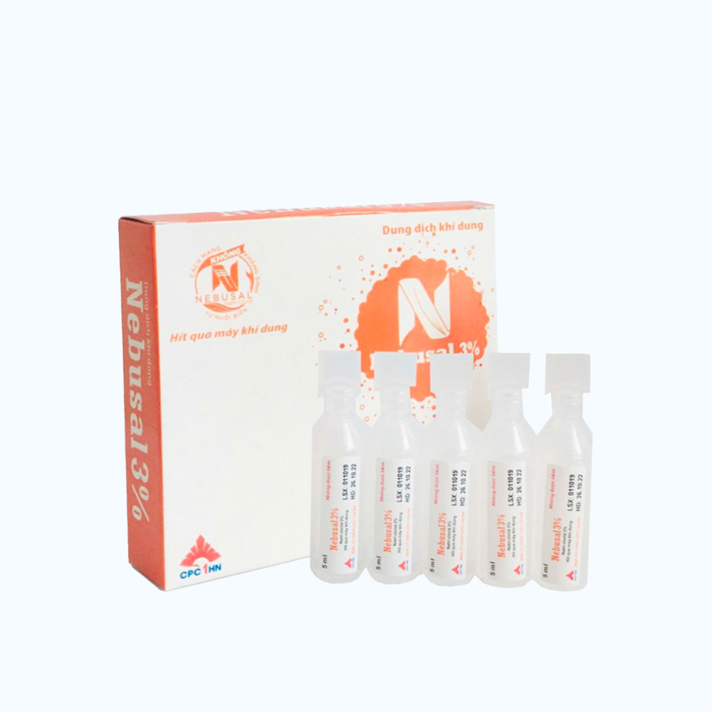 NEBUSAL NEBULES 3% ( 5 Ong x 5ml)