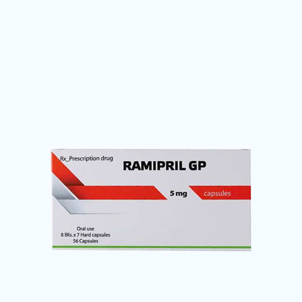 Ramipril GP 5mg Farmalabor (8vi x 7vien)