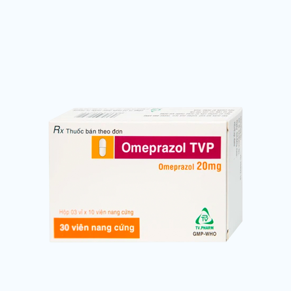 OMEPRAZOL TVP CAPS PLLT EC 20MG BOX 30