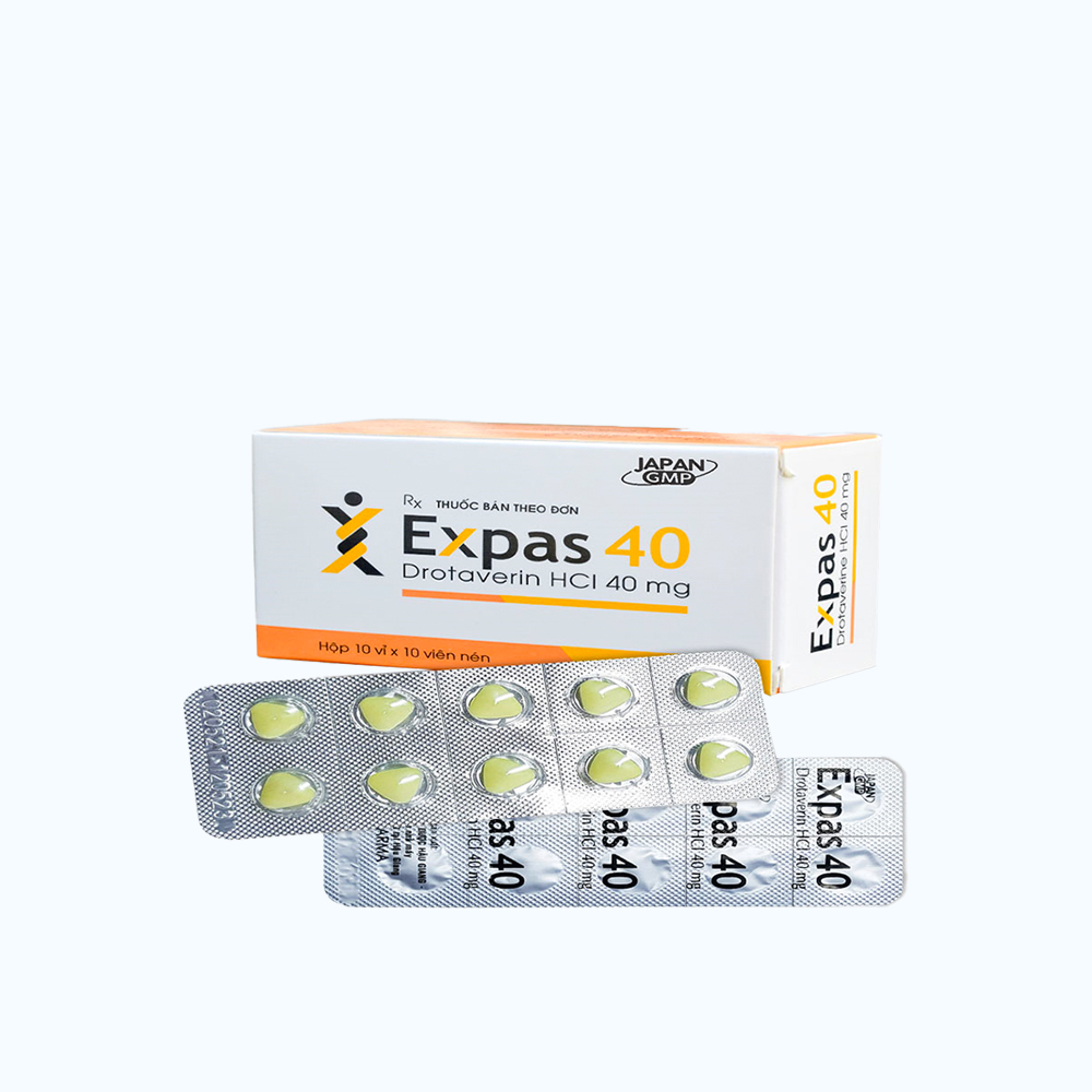 Expas 40 (Hộp 10 Vỉ x 10 Viên)