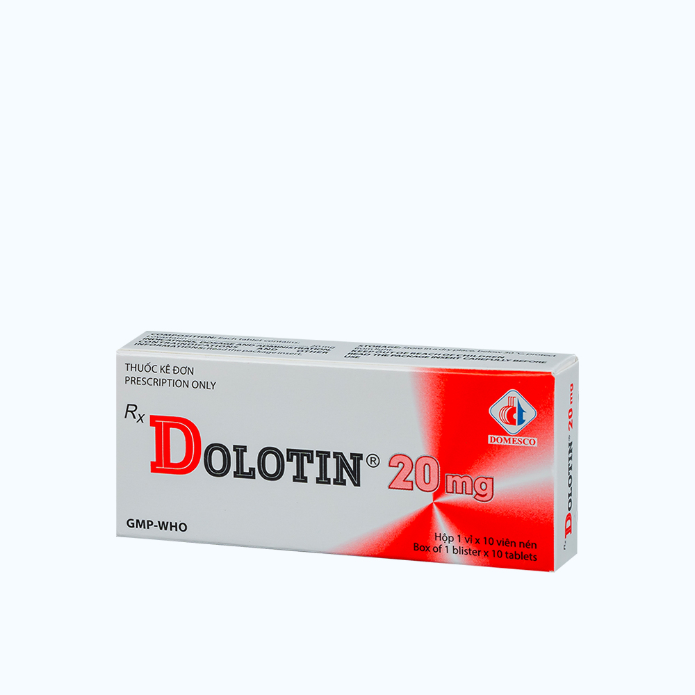 Dolotin Tab 20mg (1vi x 10vien)