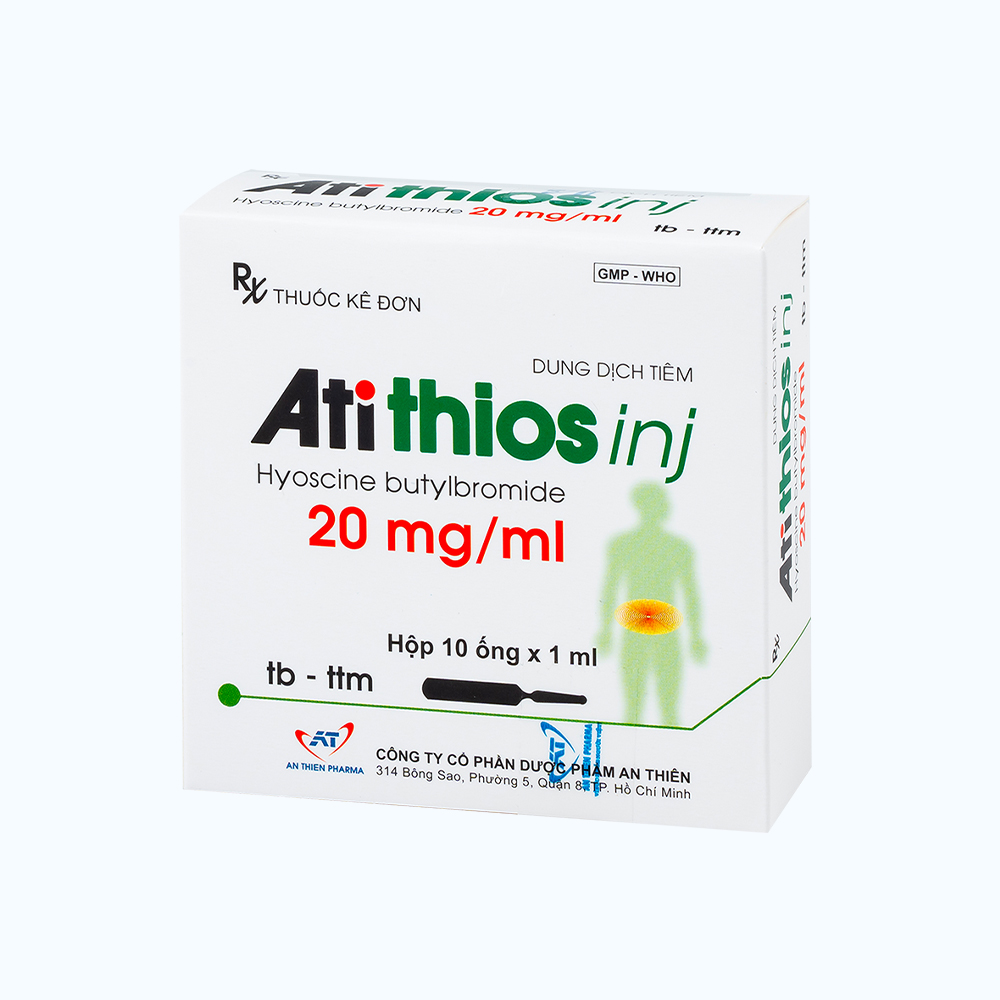Atithios 20mg/l Inj An Thiên (Hộp 10 ống x 1ml)
