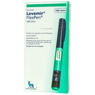 Levemir Flexpen 100IU/ml (5But x 3ml) Inj