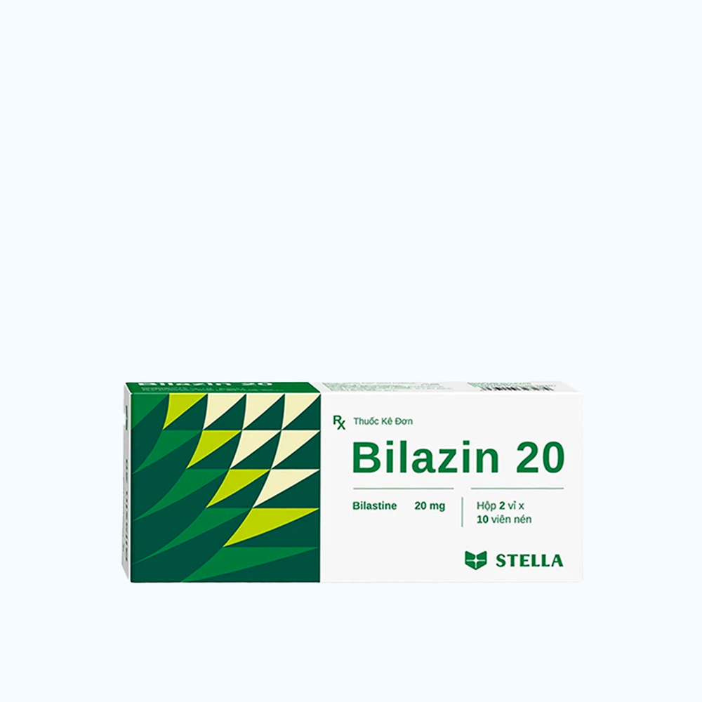 BILAZIN TAB 20MG (2vi x 10vien)