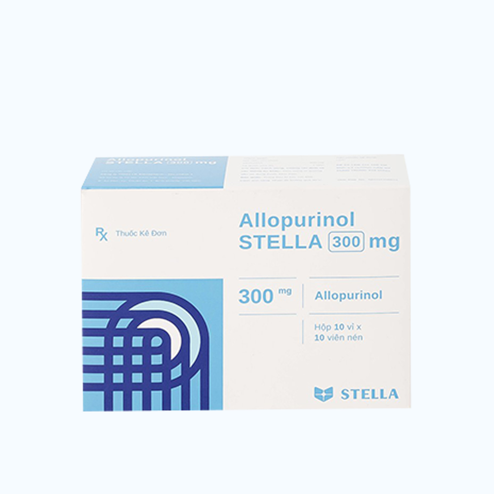 Allopurinol STELLA 300mg ( Hộp/100Viên)