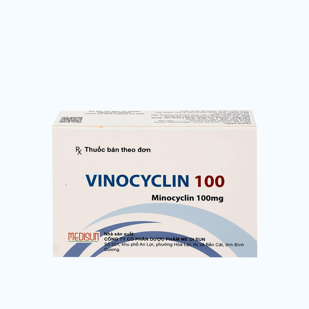Vinocyclin 100mg (Hop 3vi x 10 vien)