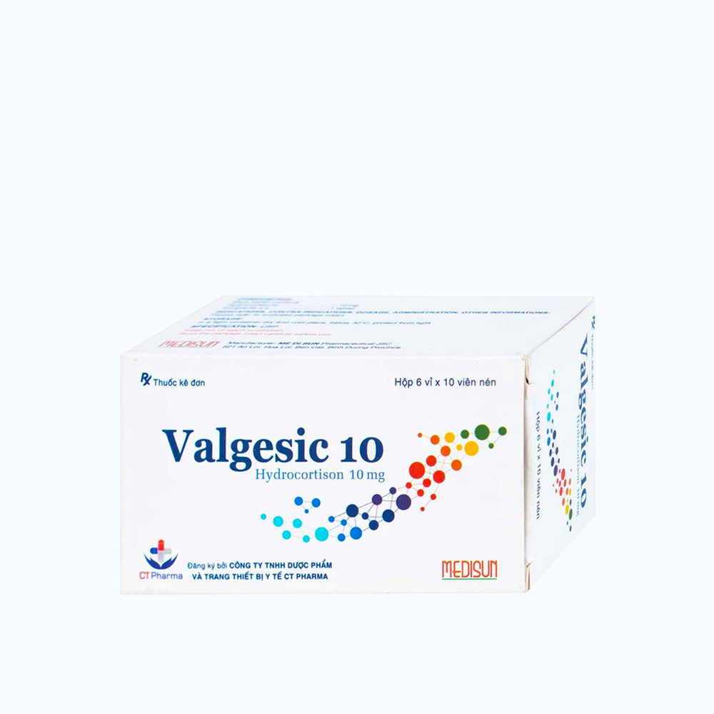 Valgesic 10 CT Pharma (6 vi x 10 vien)