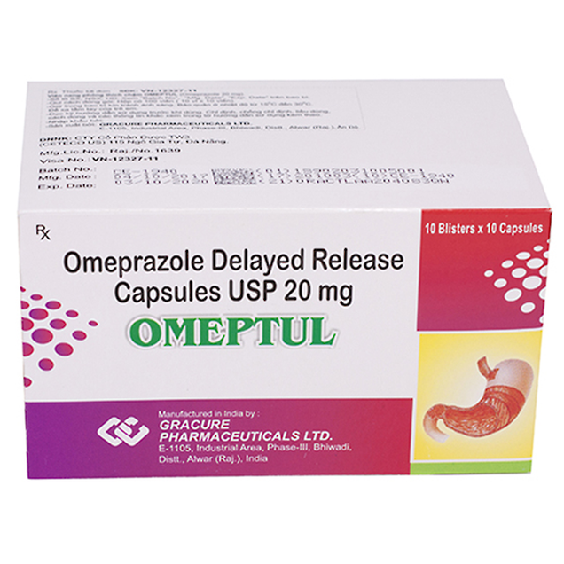 OMEPTUL CAPS 20MG (10vi x 10vien)