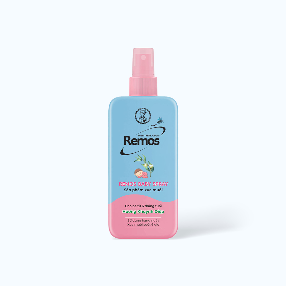 Remos Baby Xit Chong Muoi Huong Khuynh Diep Chai 60ml/70ML