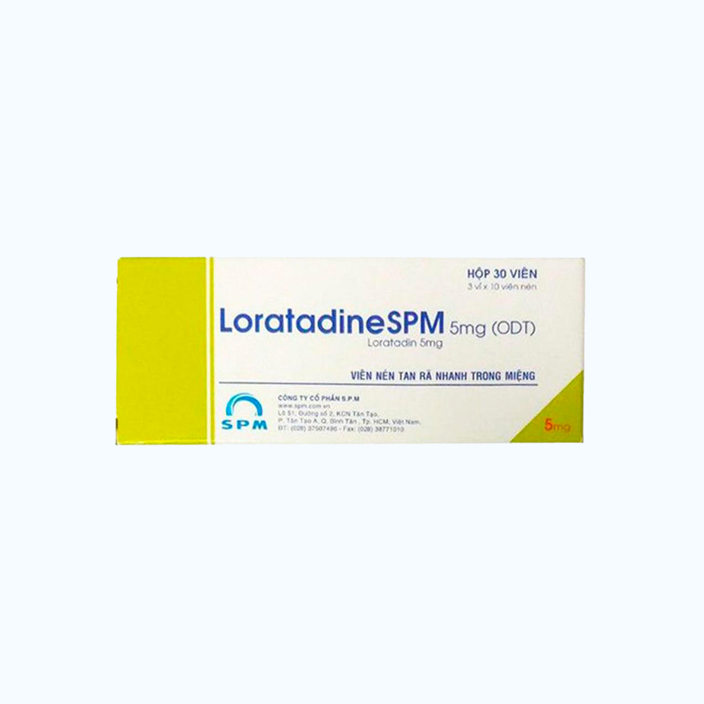 Loratadine SPM 5mg (ODT) (3Vi x 10Vien)