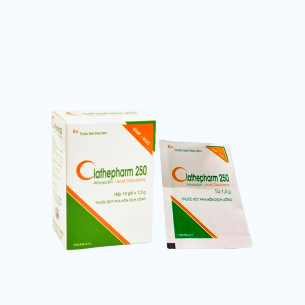 CLATHEPHARM SAC PWD 250MG /31.1.5G 10