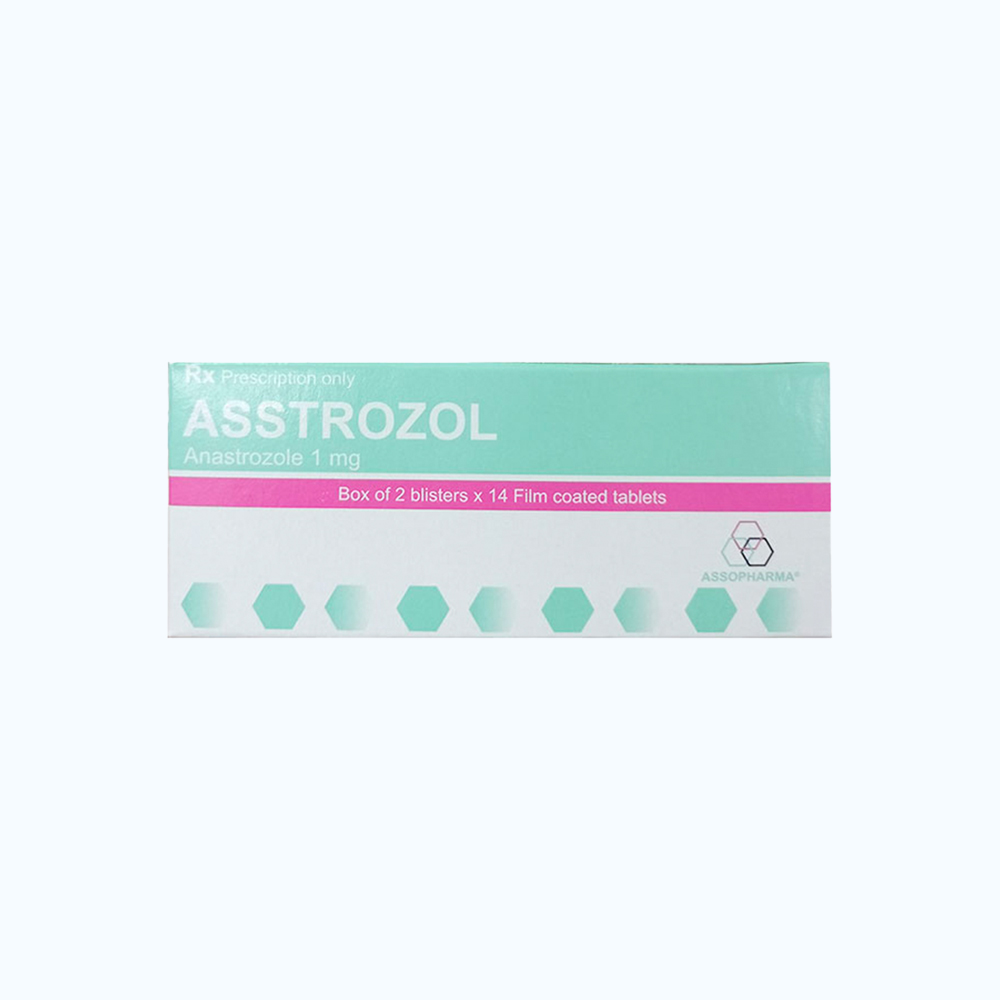 Asstrozol ASSOPHARMA (Hộp 2 Vỉ x 14 Viên)