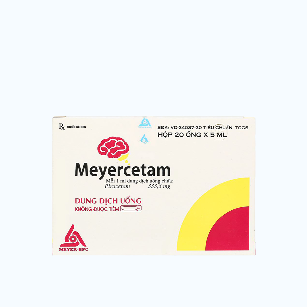 Meyercetam Orl 333MG (Hop 20 ong)