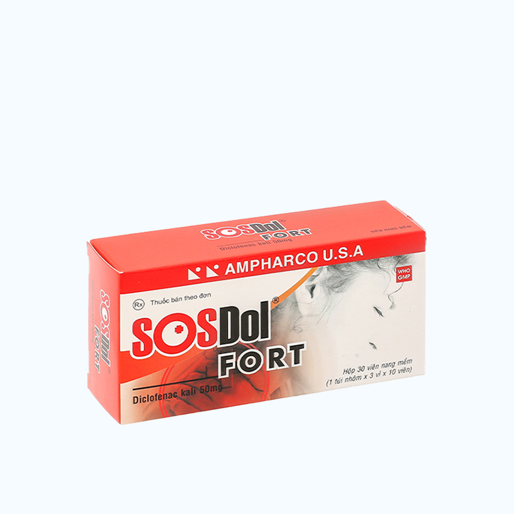 SOS DOL SOFTCAP 50MG FORTBOX 30