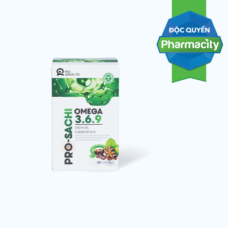Pro-sachi Omega 3.6.9 (Hop 60 vien)