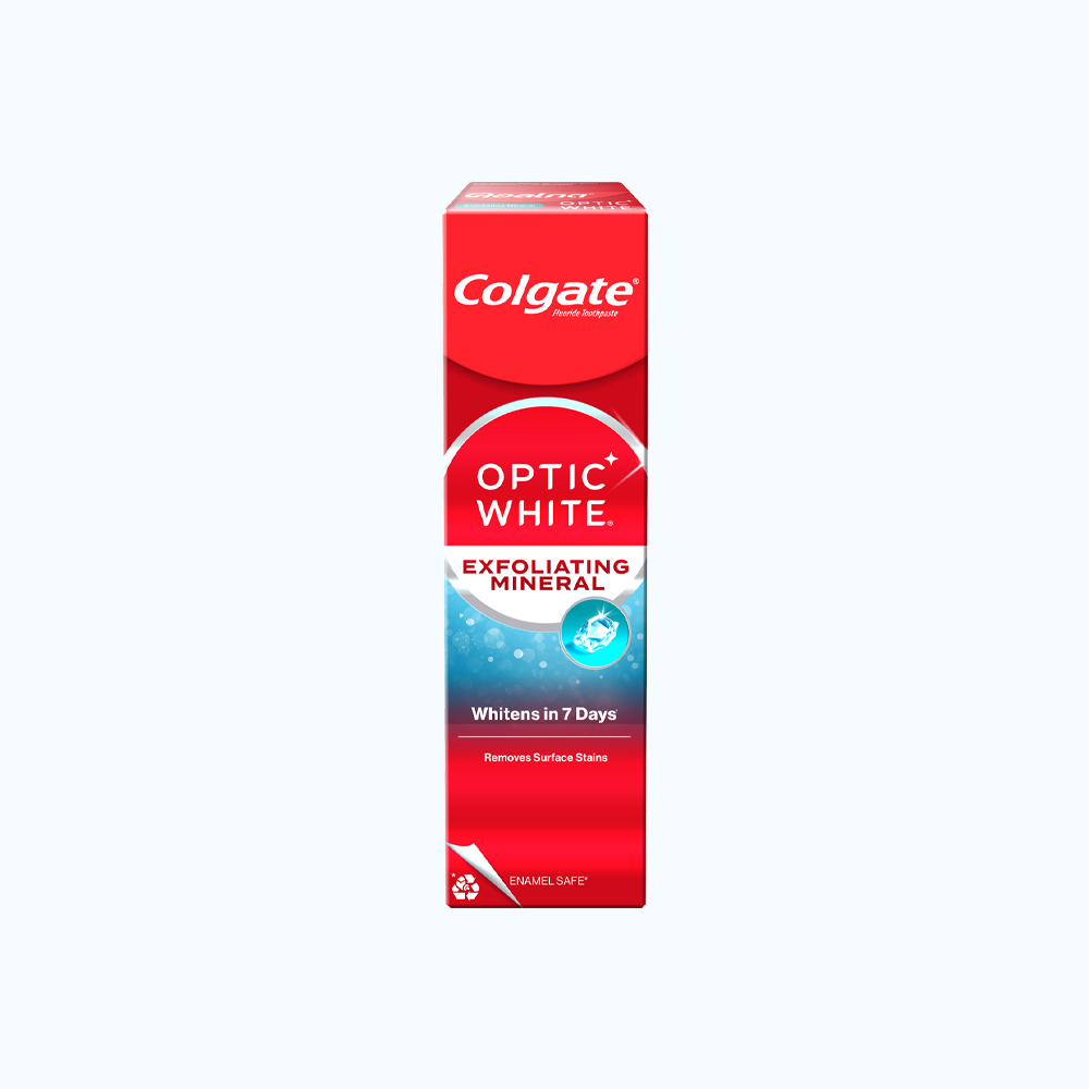 Colgate KDR Optic White Exfoliating Mineral 100g