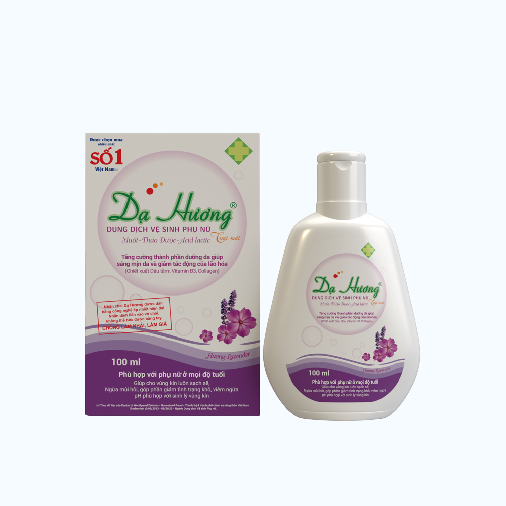 Da Huong Dung Dich Ve Sinh Phu Nu Lavender 100ml