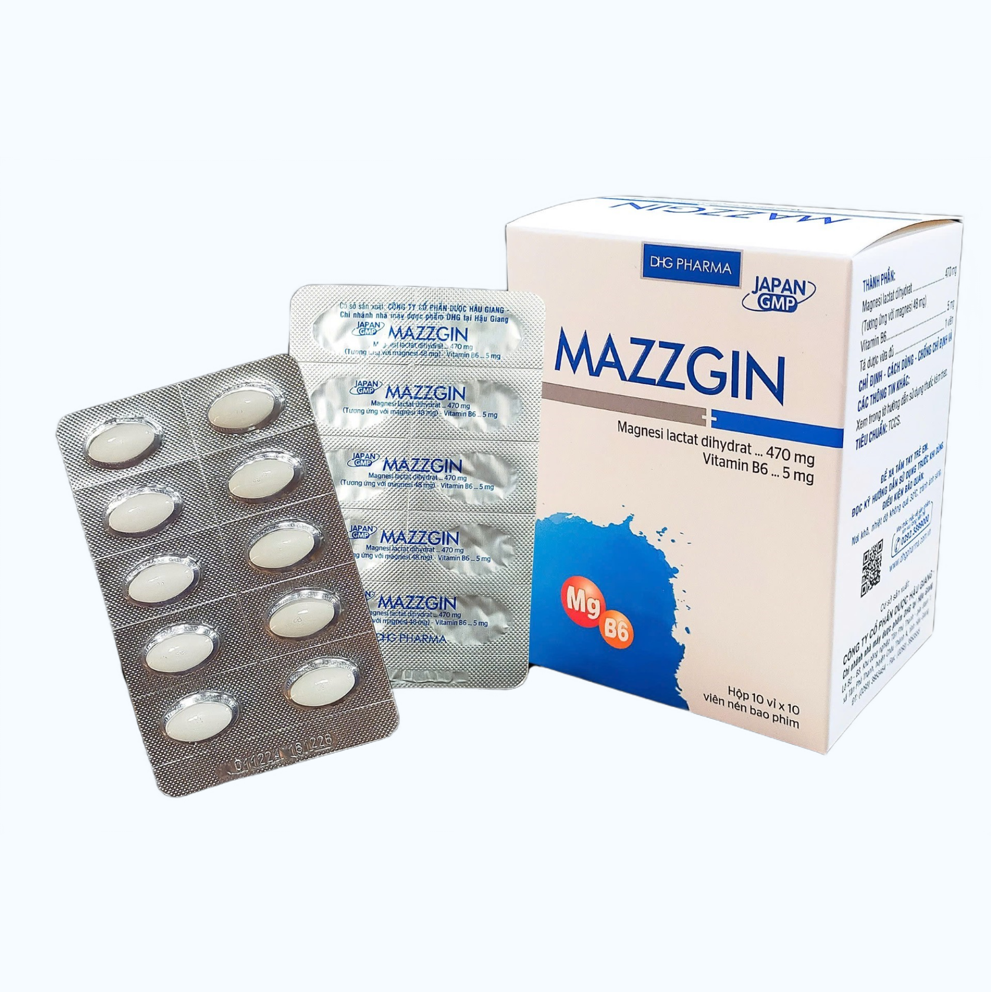 Mazzgin DHG (10 Vi x 10 Vien)