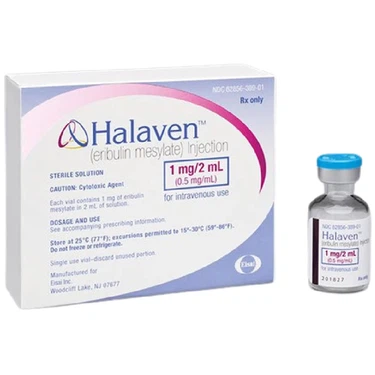 Halaven Iv 1mg/2ml Eisai (Hộp 1 Lọ x 2ml)
