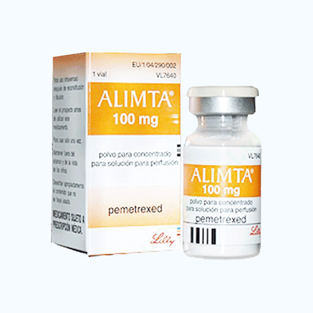 Alimta Vial Dry Inf 100mg Eli Lilly (Hop 1 Lo)