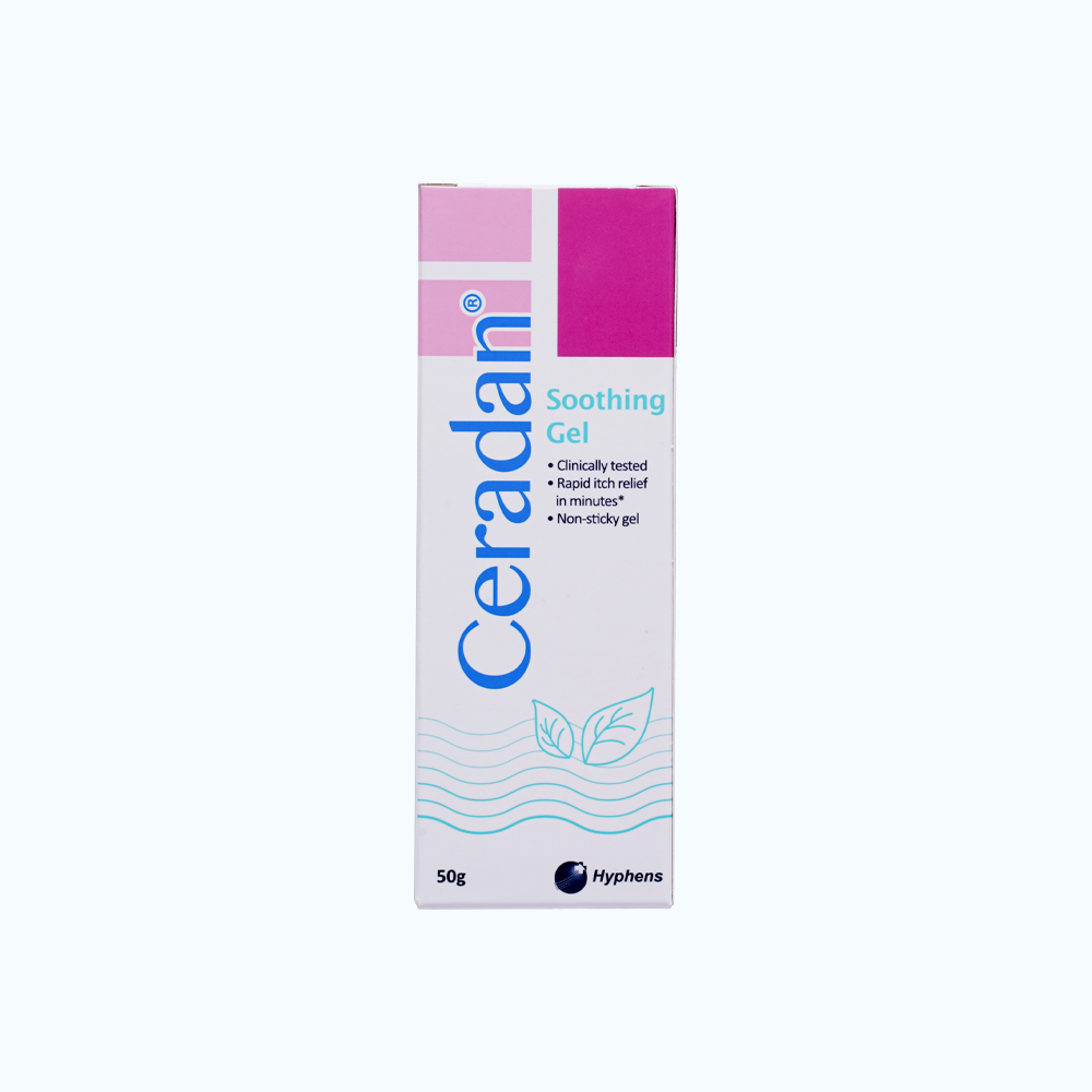 Ceradan Gel Soothing Lam Diu Da Danh Cho Da Ngua Va Man Do 50g/Tuyp