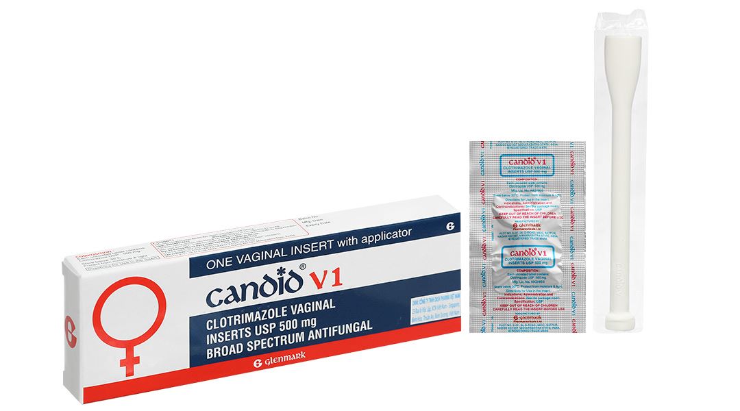 Candid V1 Glenmark (1Vi x 1 Vien) Glenmark