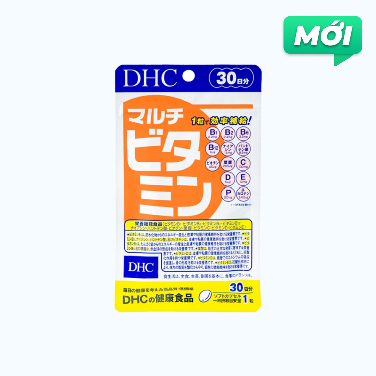 DHC Multivitamin Vien Uong Bo Sung Vitamin (Goi 30v) 