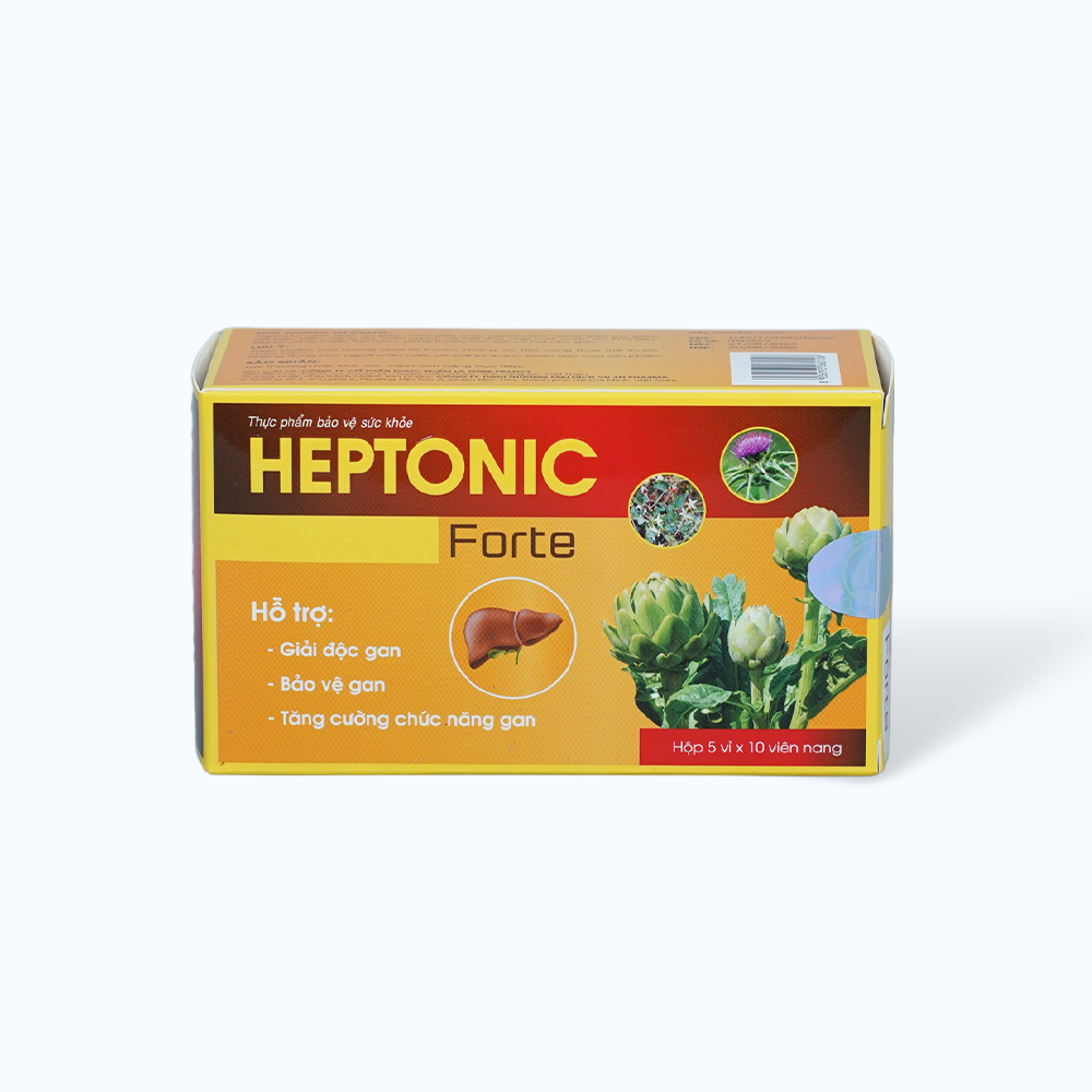 Heptonic Forte Vien Nang (5Vi x 10Vien) New 2025