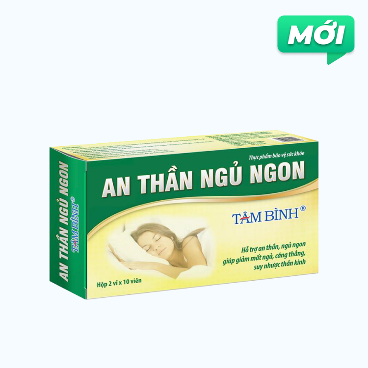 TAM BINH An Than Ngu Ngon Giam Trieu Chung Mat Ngu (Hop 2 Vi x 10v)